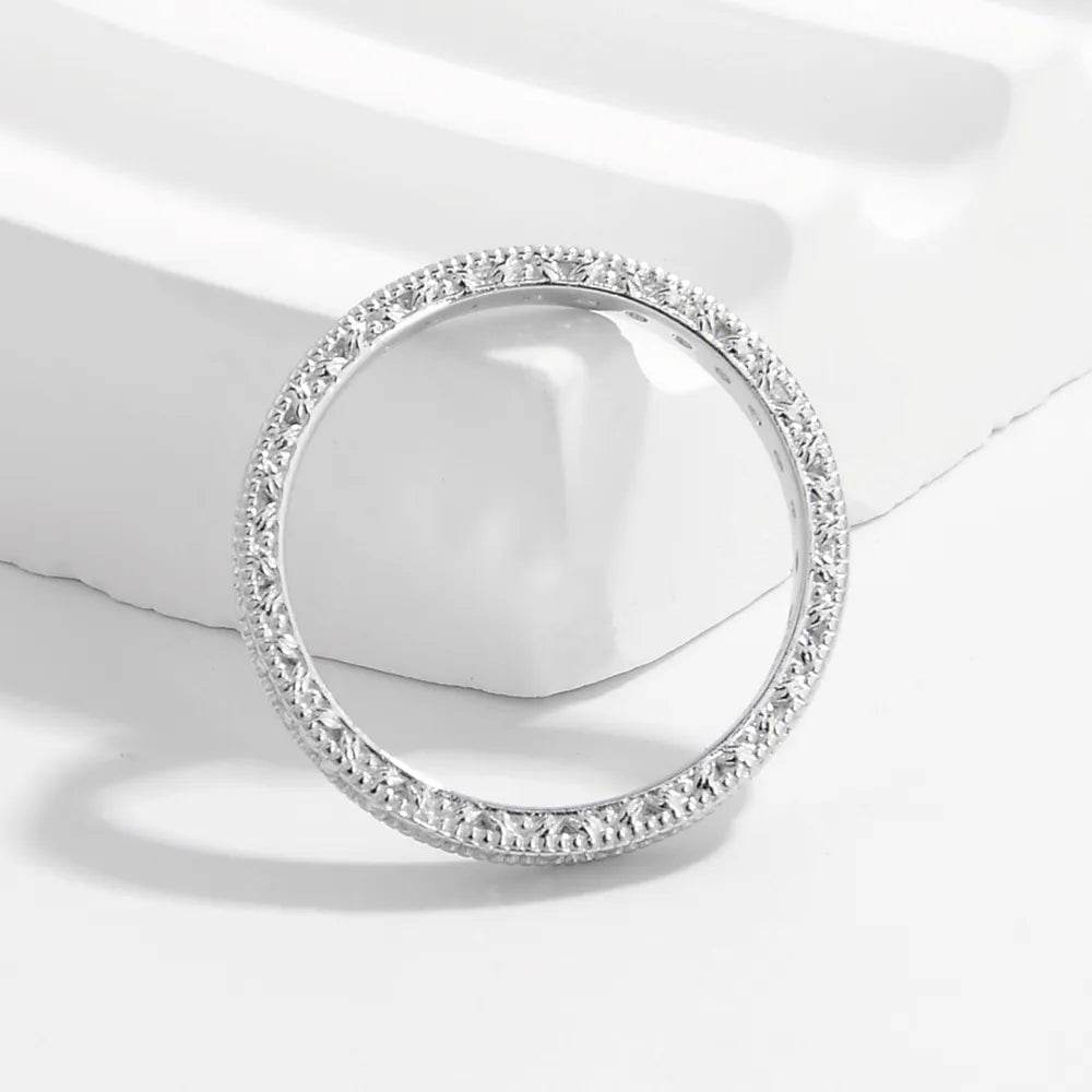 925 Sterling Silver Zircon Ring - Swiss Jewellers