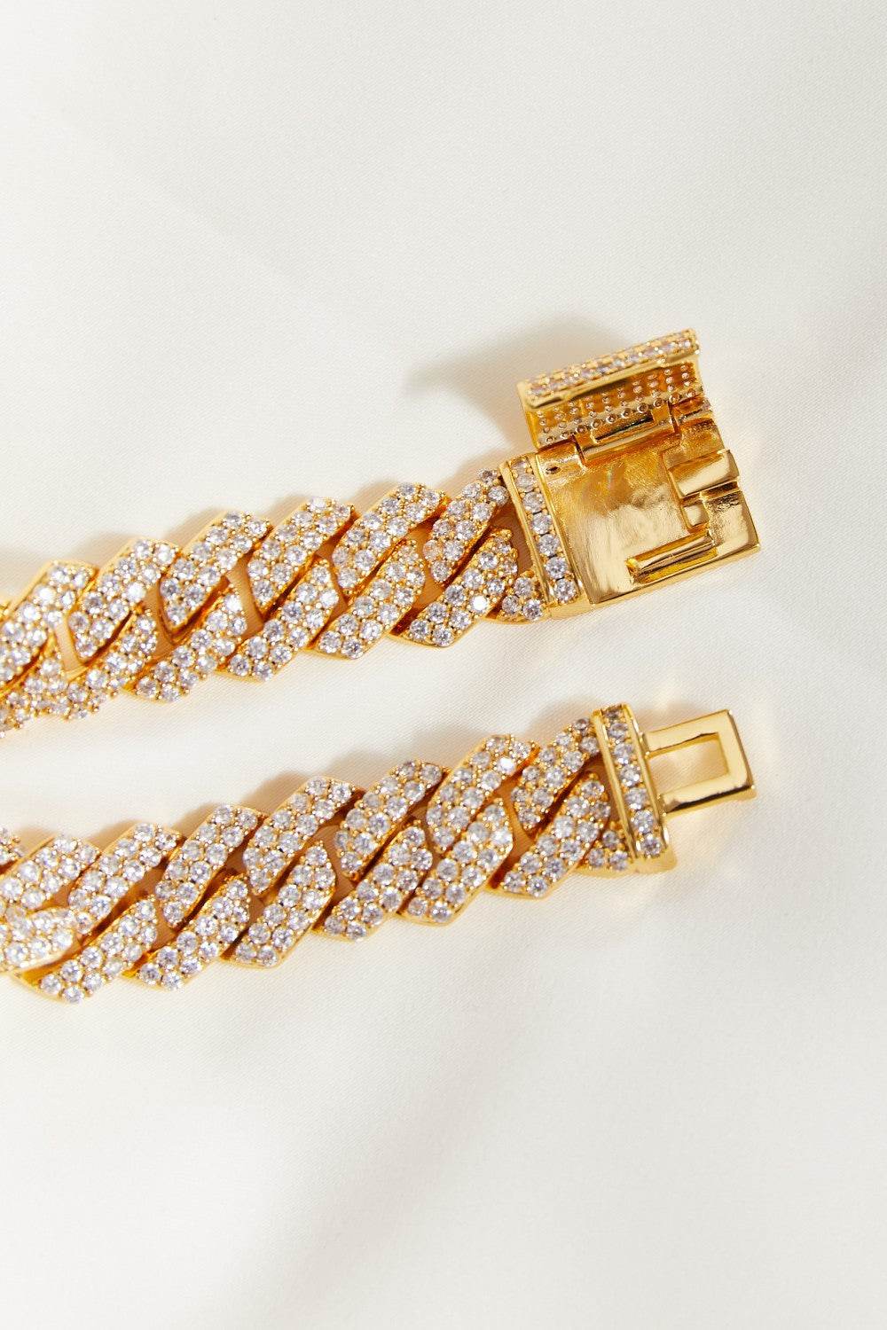 Alloy Inlaid Zircon Bracelet - Swiss Jewellers