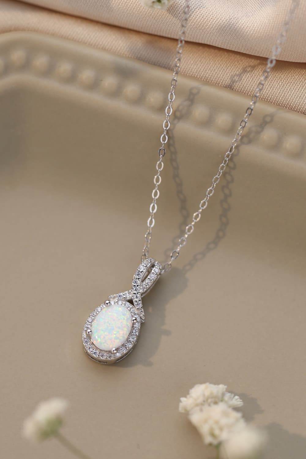 Feeling My Best Opal Pendant Necklace - Swiss Jewellers