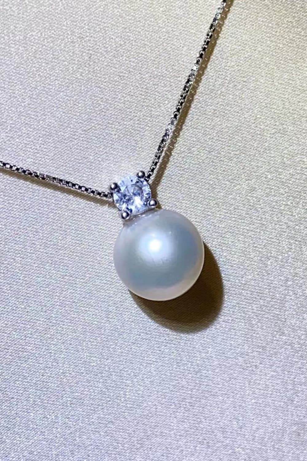 Freshwater Pearl 925 Sterling Silver Necklace - Swiss Jewellers