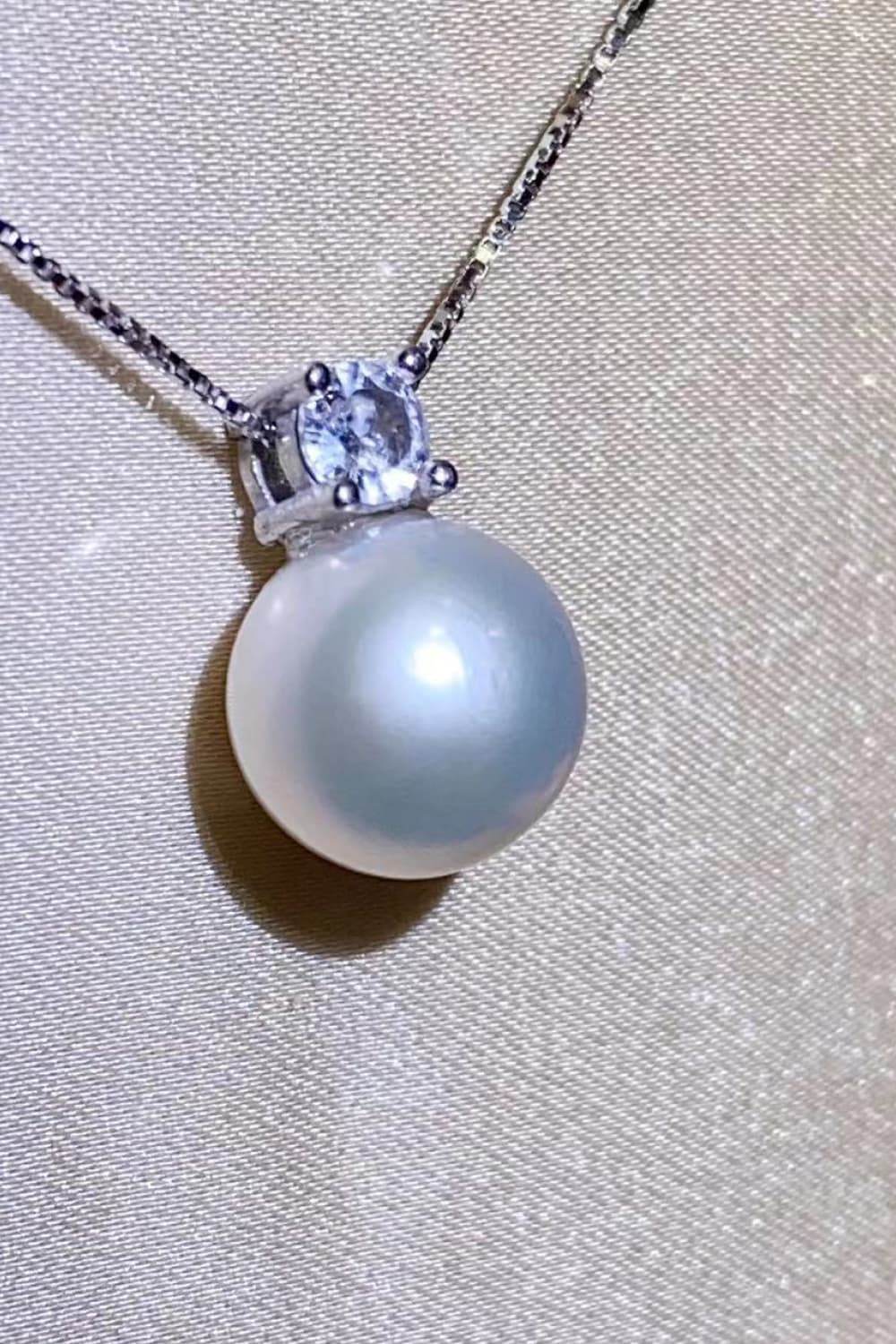 Freshwater Pearl 925 Sterling Silver Necklace - Swiss Jewellers