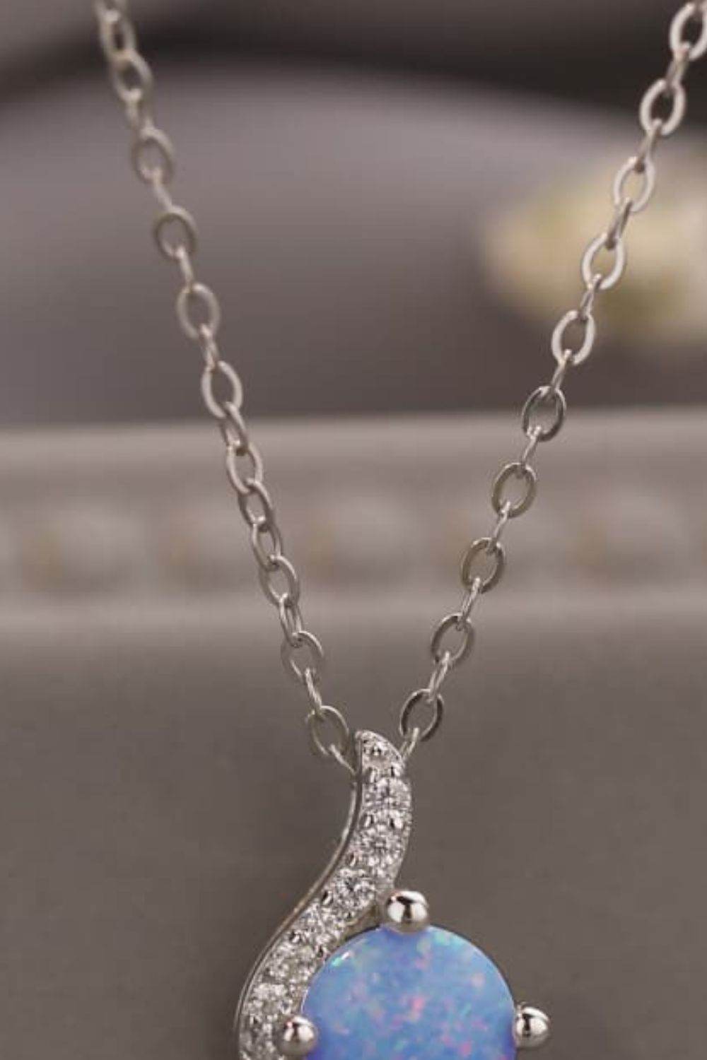 Sweet Beginnings Opal Pendant Necklace - Swiss Jewellers