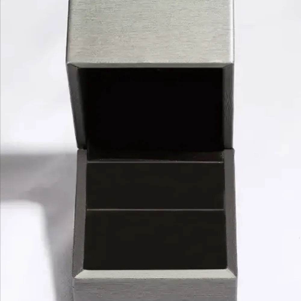 925 Sterling Silver Zircon Cutout Ring - Swiss Jewellers