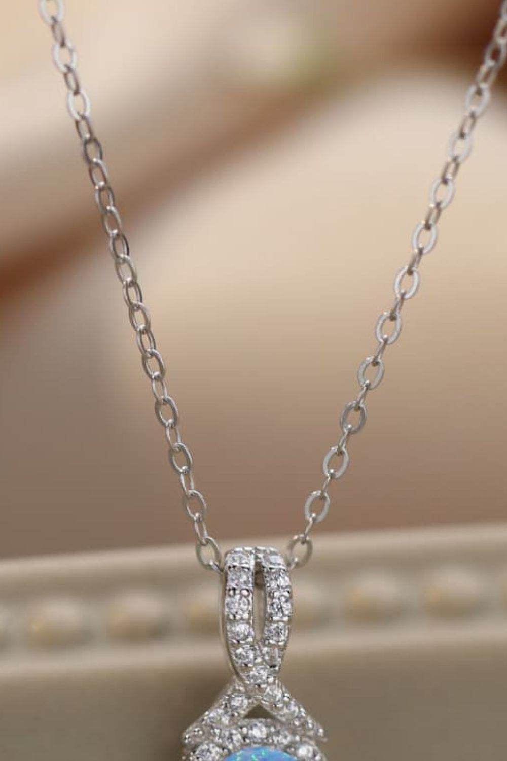 Feeling My Best Opal Pendant Necklace - Swiss Jewellers