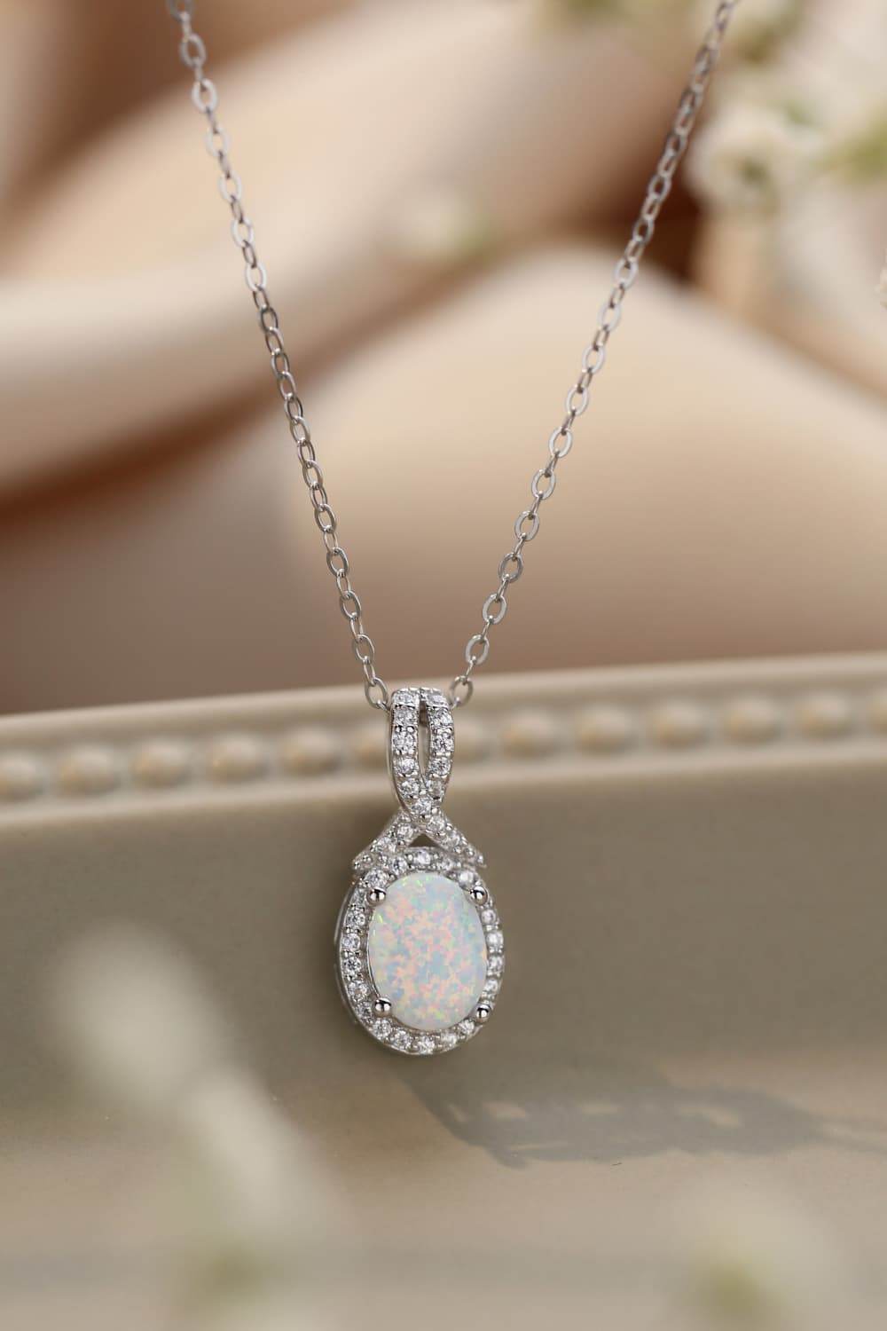 Feeling My Best Opal Pendant Necklace - Swiss Jewellers