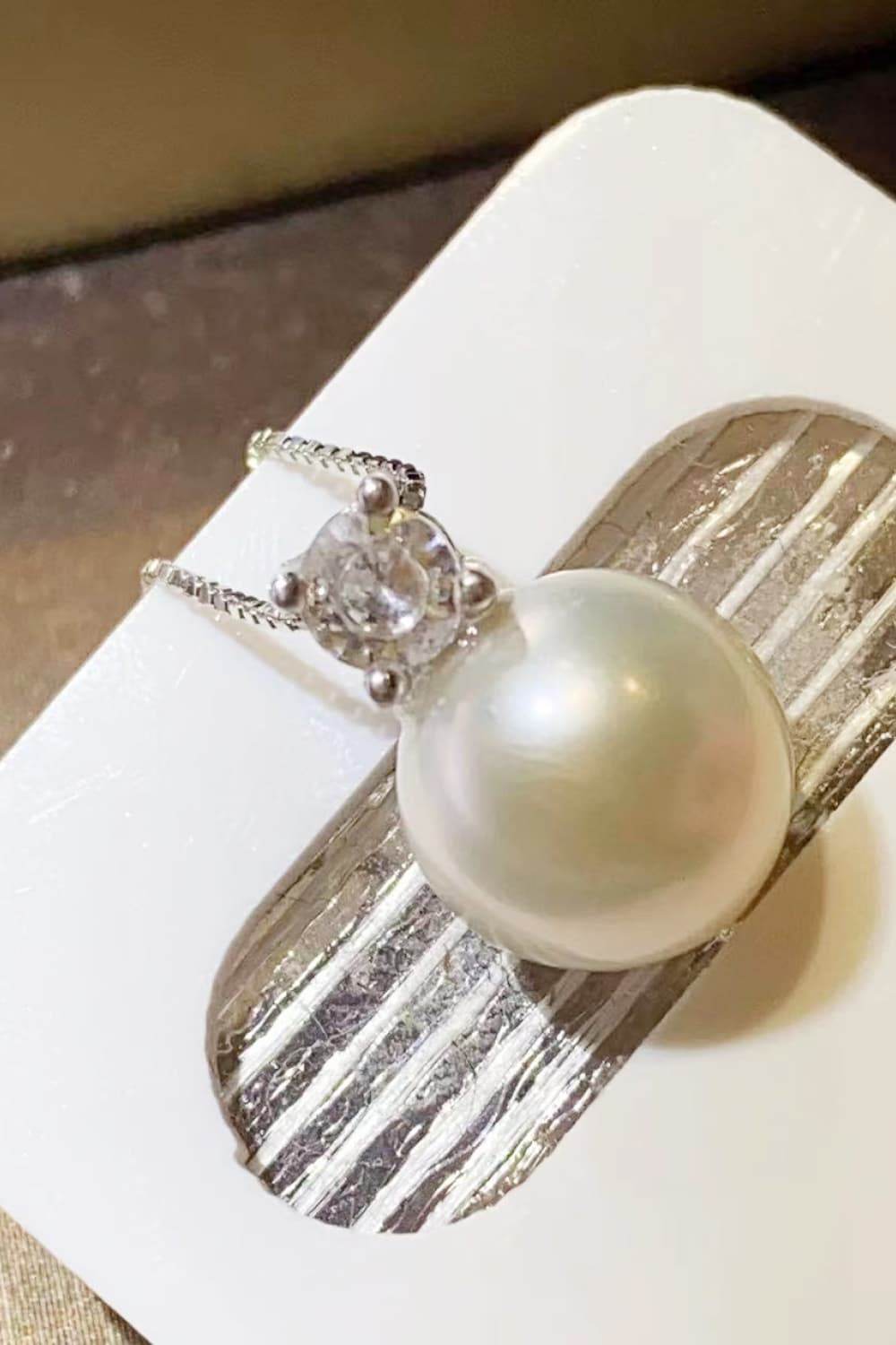Freshwater Pearl 925 Sterling Silver Necklace - Swiss Jewellers