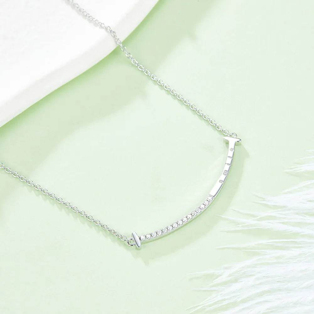 Moissanite 925 Sterling Silver Necklace - Swiss Jewellers
