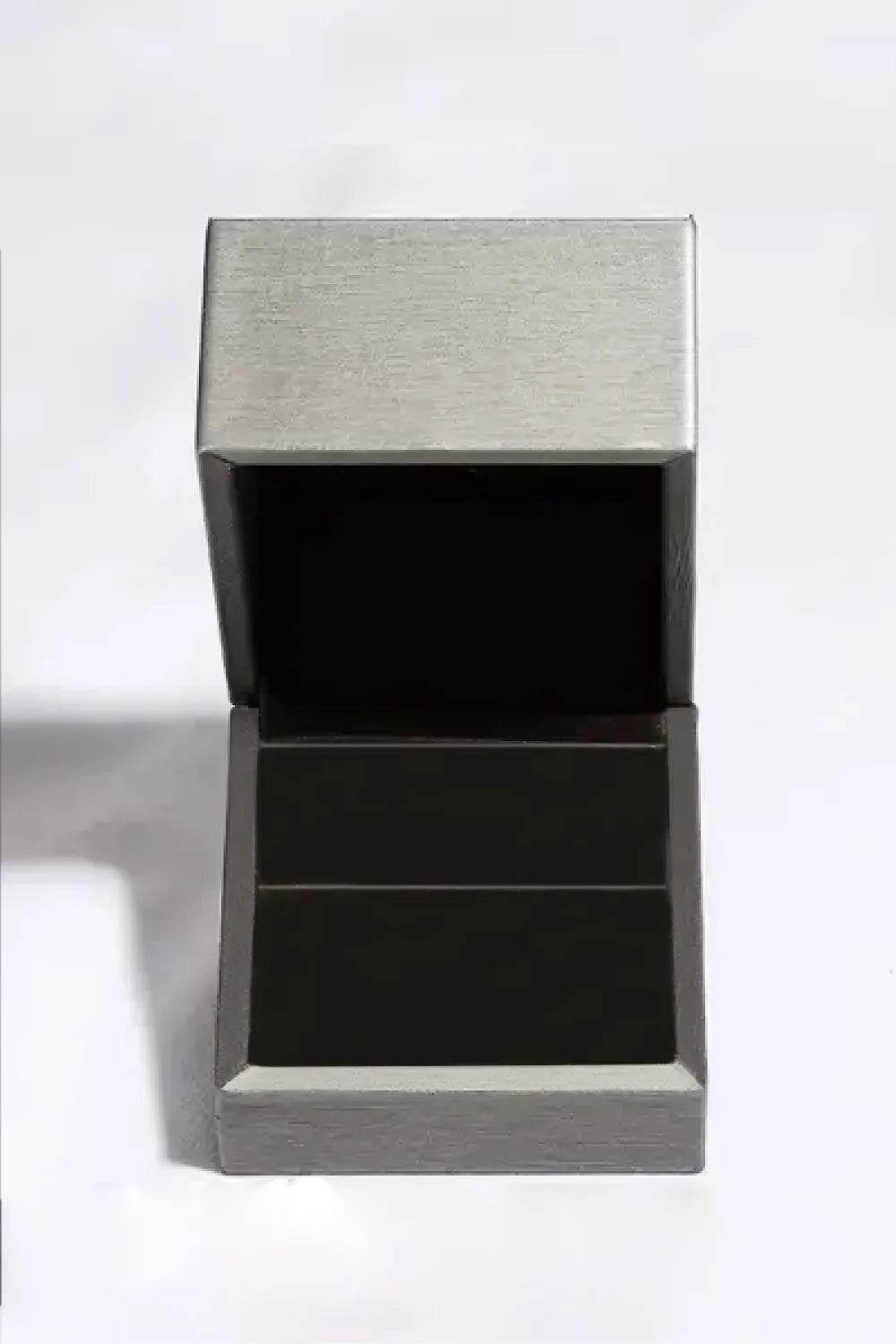 925 Sterling Silver Square Zircon Ring - Swiss Jewellers