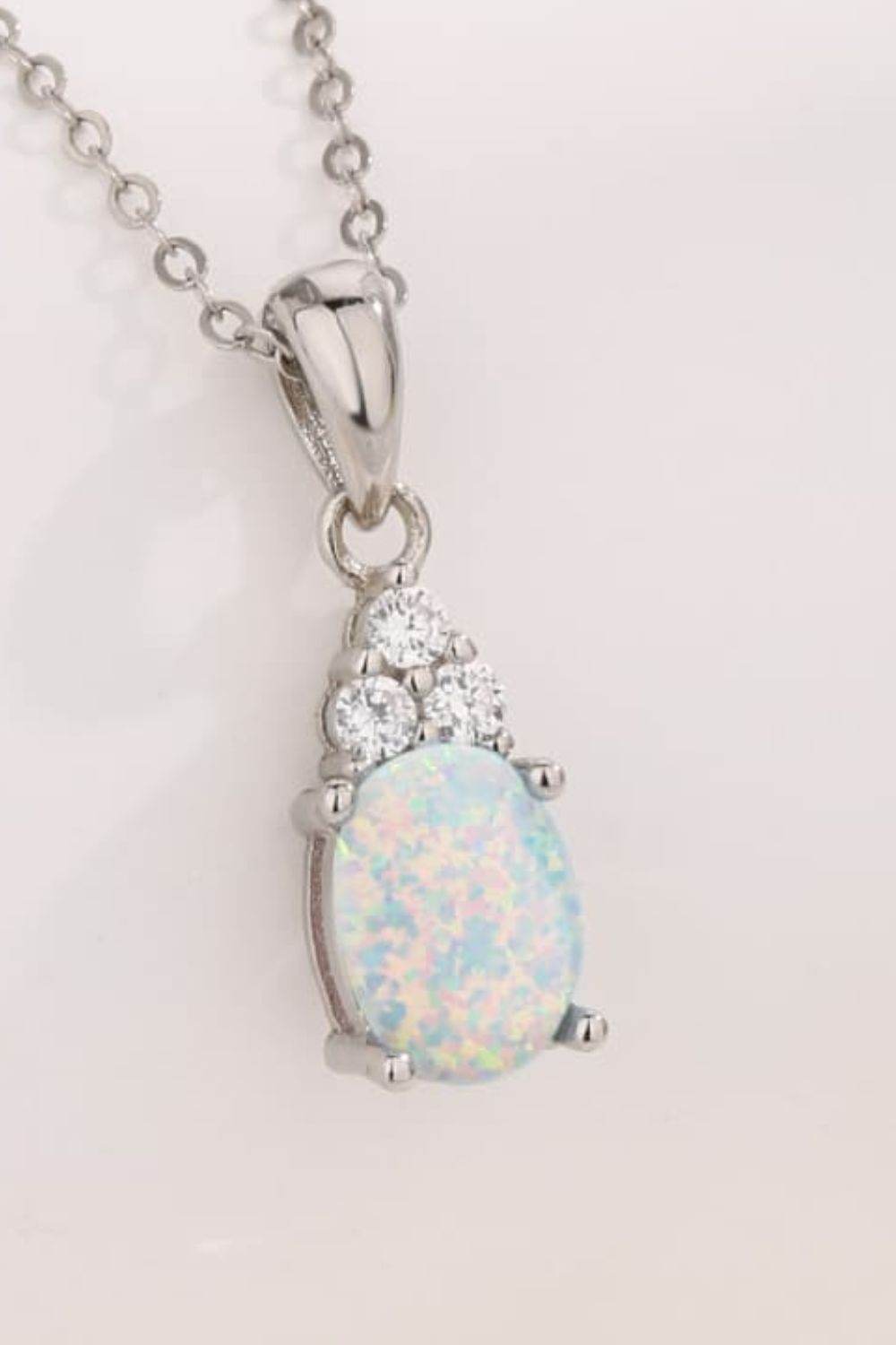Find Your Center Opal Pendant Necklace - Swiss Jewellers