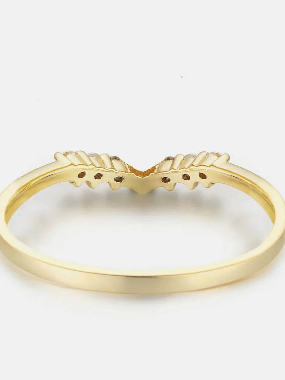 925 Sterling Silver Inland Zircon Ring - Swiss Jewellers