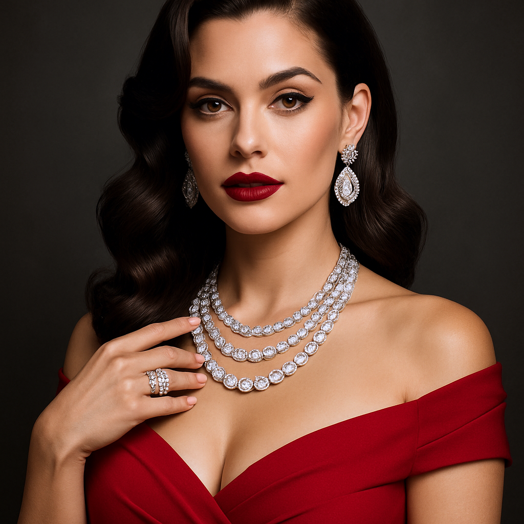 Moissanite Diamond Earrings - Swiss Jewellers