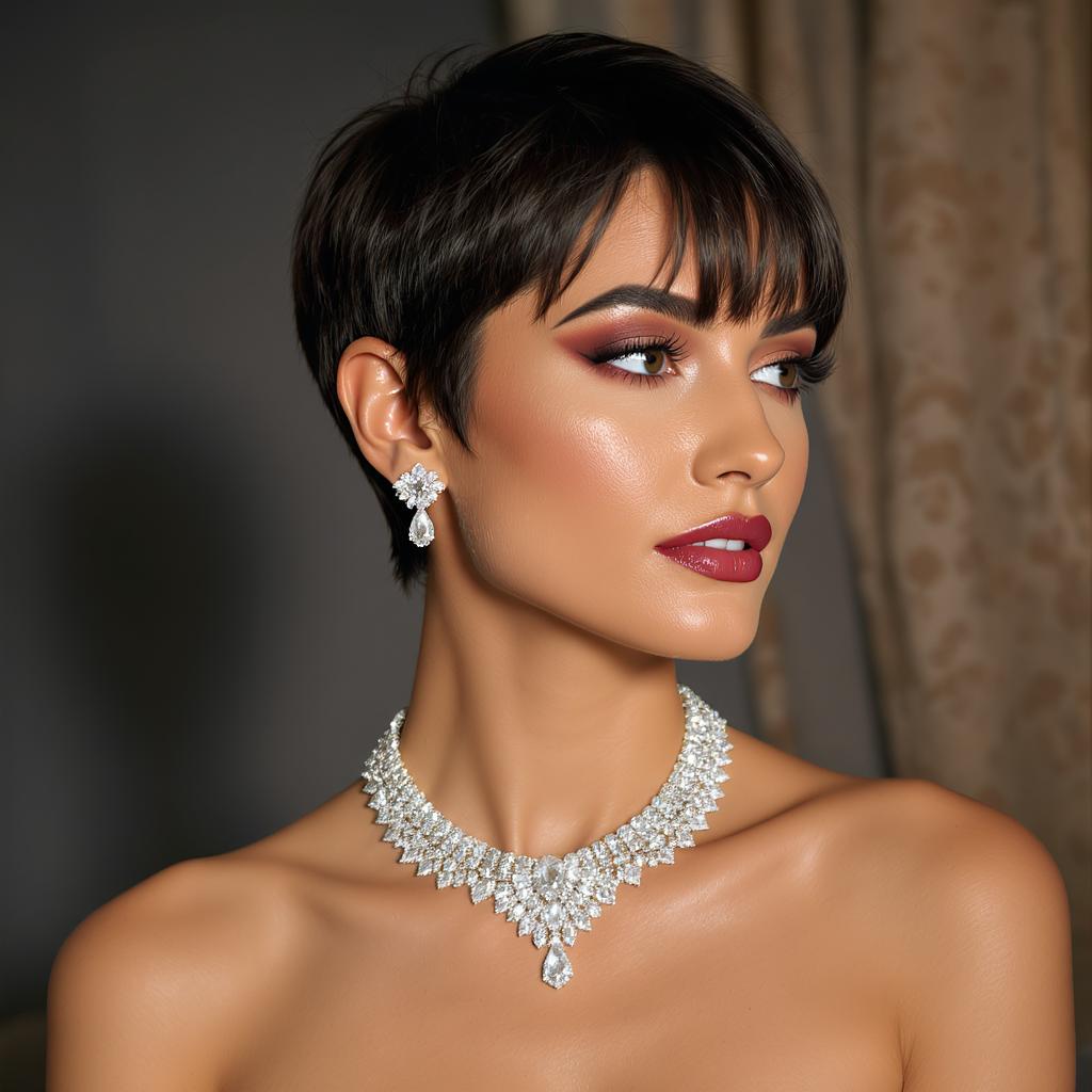 Moissanite Diamond Necklaces - Swiss Jewellers